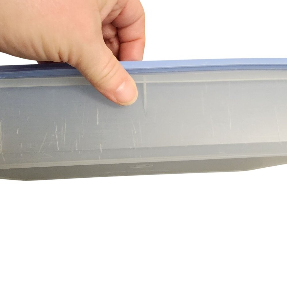 Tupperware Rectangular Storage Container With Lid - Picture 3 of 5